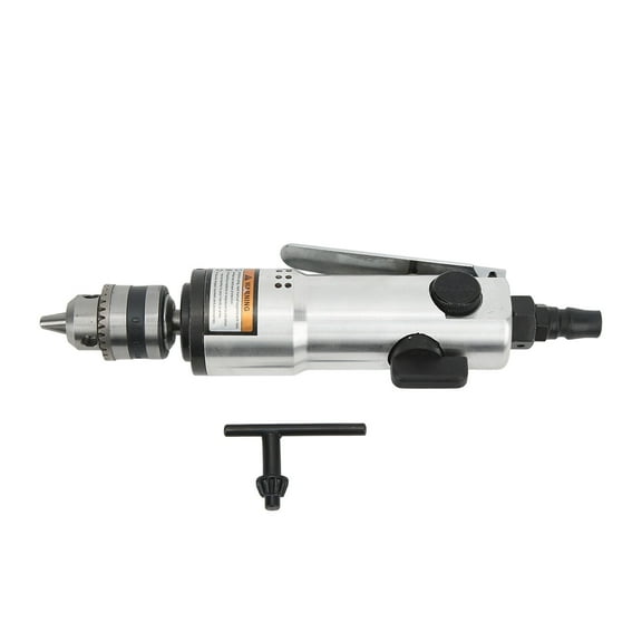 3/8inch Pneumatic Drill, Drill High-Speed Pneumatic Drill Reversible Rotation Air Drill Tool For Hole Drilling,Straight Air Drill With Zinc Alloy Construction