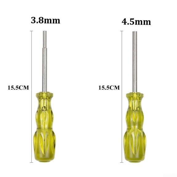 3.8mm/4.5mm Security Screwdriver Repair Tool Gamebit for Nintendo NGC SFC MD N64