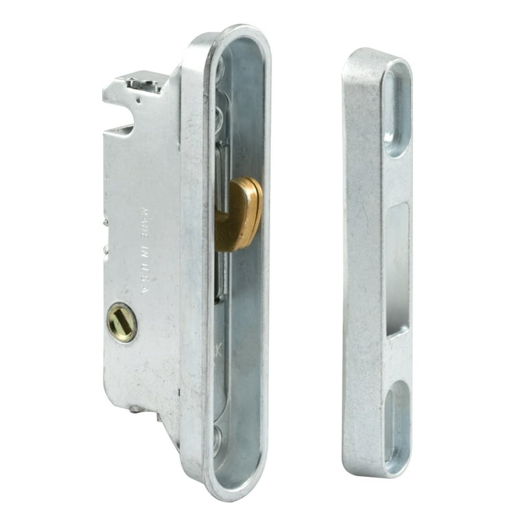 3-9/16 in., Steel, Mortise Lock and Keeper 3-9/16 in., Steel, Mortise Lock and Keeper