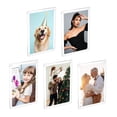 thumbnail image 1 of Uxcell 5.91 x 3.94 Inch Acrylic Fridge Magnetic Frame, 5Pcs Mini Picture Frames Double Sided Photo Frame for Fujifilm Refrigerator, Clear, 1 of 7
