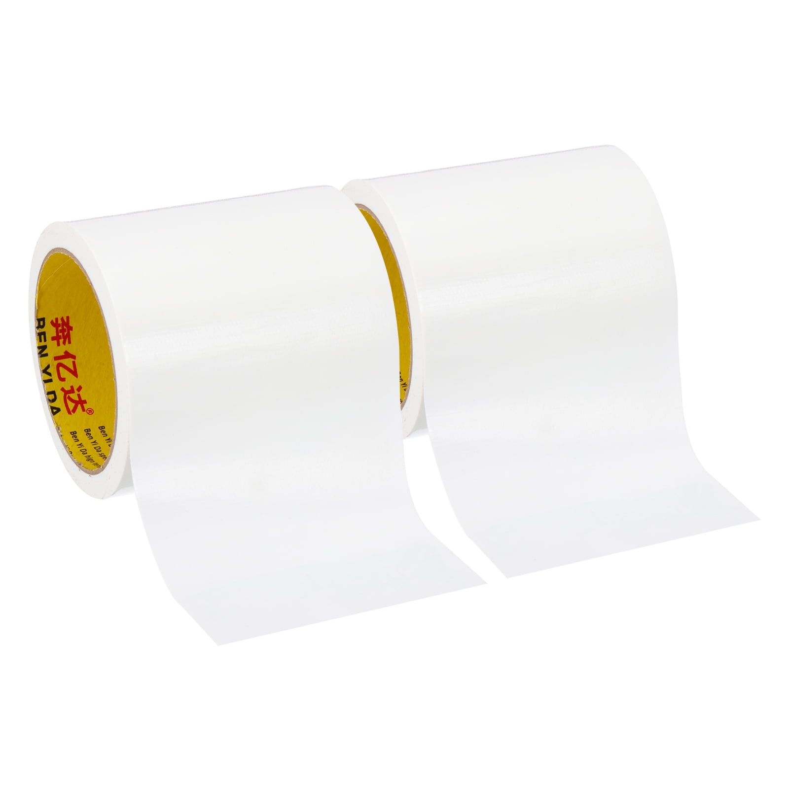 Uxcell 3.9"x0.01" Bookbinding Tape 2 Roll 11 Yard Cloth Bookbinding Repair Tape Book Binding Tape Self Adhesive White