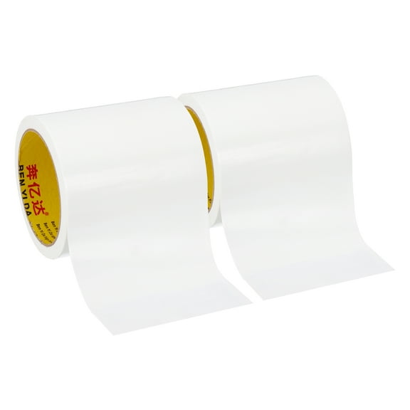 Uxcell 3.9"x0.01" Bookbinding Tape 2 Roll 11 Yard Cloth Bookbinding Repair Tape Book Binding Tape Self Adhesive White