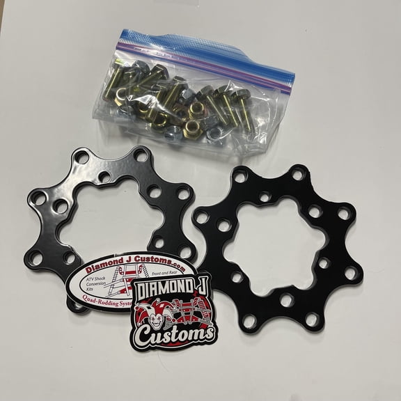 3/90 and 3/97 to 4/130 Rear Wheels Conversion Kit (Yamaha 80cc ATV Models)