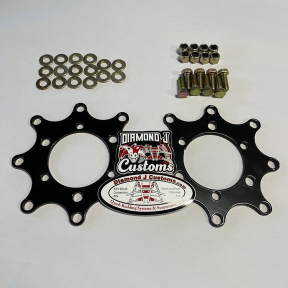 3/90 and 3/97 to 4/144 and 4/156 Front Wheels Conversion Kit (China ATV Models)