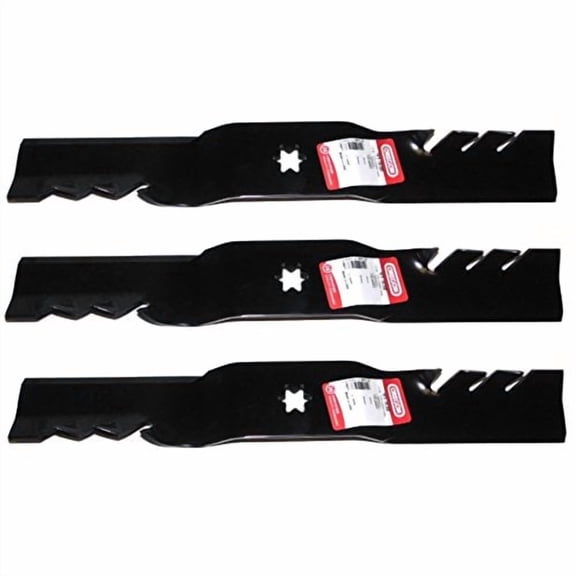 (3) 91-938 Oregon Blades Compatible With Cub Cadet 742-04053, 742-04053A