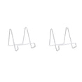 thumbnail image 1 of 3.93 inch Metal Plate Stands for Display, Plate Holder Pictures Frame Easel Display Stand, Iron Easels Picture Stand for Tabletop Photo Frames, Plates, Vinyl Record, Book Display, 1 of 1