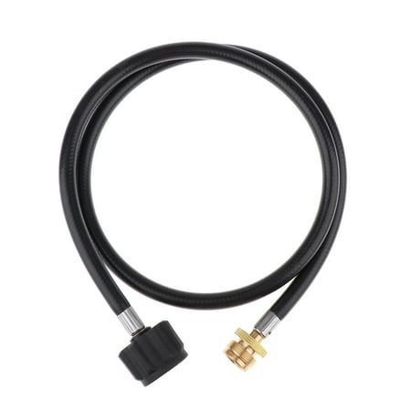 3.94 Feet Grill Hose with connect quickly Fittings Assembly for Appliance - 6ft RV Hose Connector with QCC Connection
