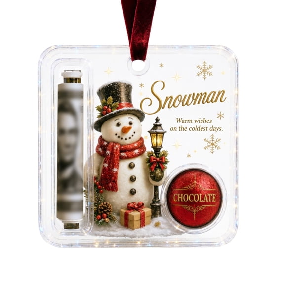 3.94‑Inch Personalized Christmas Cash & Treat Holder Ornament, Hanging Xmas Money Holder for Holiday Home Decor & Gift Giving
