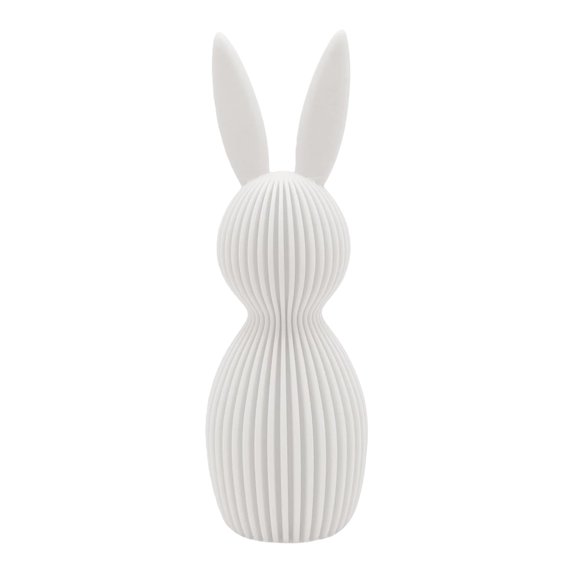 3.94" Pastel Flocked Bow-Tied Bunny Set, Pastel Flock Bunnies Figurines with Bow for Spring Easter Home Office Party Table Centerpiece Decoration
