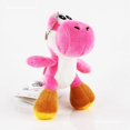 3.94 inch Yoshi Dinosaur Plush Toy Doll Pendant Pink Favorite Cuddly ...