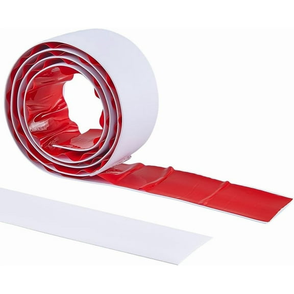 3.94Ft Floor Transition Strip 2" Wide Self Adhesive PVC Cover Strips Edge Trim Laminate Flooring Flat Divider Gap Covering Joining Strip