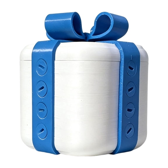 3.94Inch Annoying Gift Box with Screws, Take-Apart Puzzle Surprise Prank Box, Novelty 3D Printed Gift Case