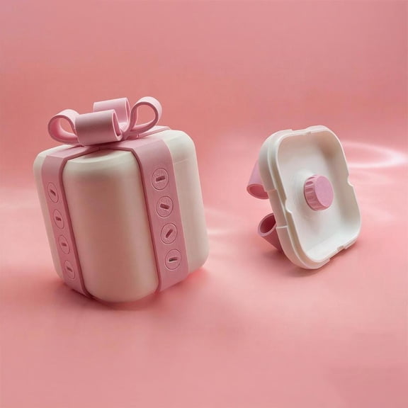 3.94Inch Annoying Gift Box with Screws, Take-Apart Puzzle Surprise Prank Box, Novelty 3D Printed Gift Case