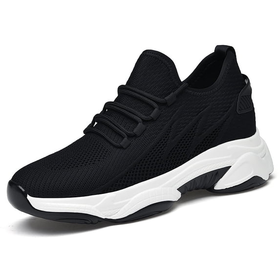 3.94in Height Increasing Sneakers with Arch Support and Non-Slip Sole