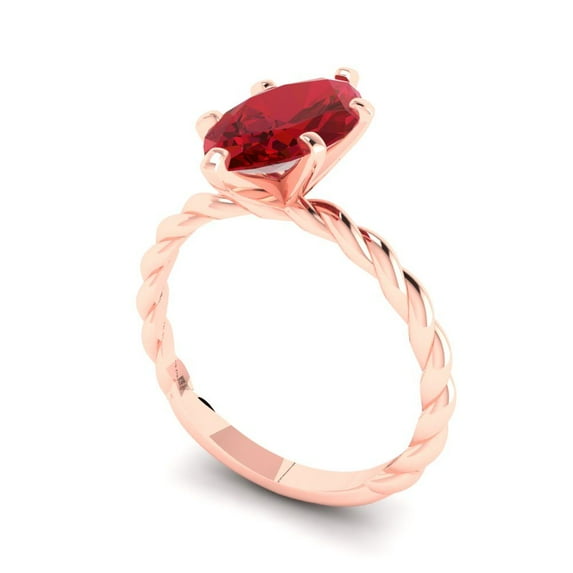 3.96ct Cushion Cut Blue Natural Sky Blue Topaz 18k Pink Rose Gold Engraving Statement Bridal Wedding Designer Ring Size 7