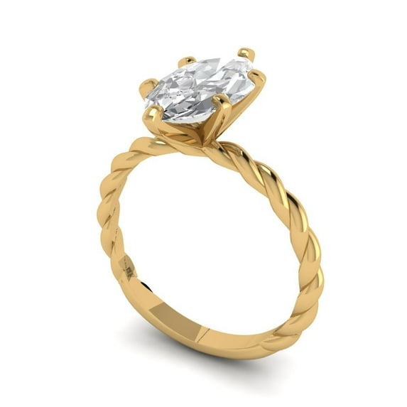 3.96ct Cushion Cut White Sapphire 14k White Gold Engraving Statement Bridal Wedding Designer Ring Size 11