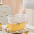 thumbnail image 1 of 3.9L Plastic Drink Dispensers for Parties, Plastic Beverage Dispensers with Spigot, Fridge Water Dispenser Large Drink Dispensers for Parties and Daily Use, 1 of 5