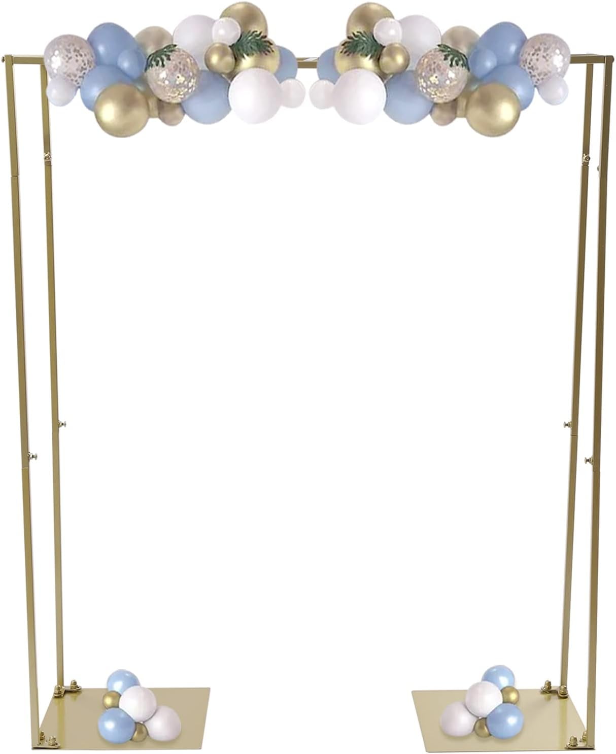 3.9ft x 3.3ft Wedding Arch Backdrop Stand Flower Balloon Rack Frame ...