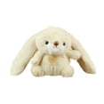 thumbnail image 1 of 3.9in Handmade Long Eared Bunny Plush Toy, Artisan Crafted Stuffed Rabbit Doll, Decorative Soft Fabric Hare, Unique Hand-stitched Animal Plushie, Long Ear Bunny Figure, 1 of 8