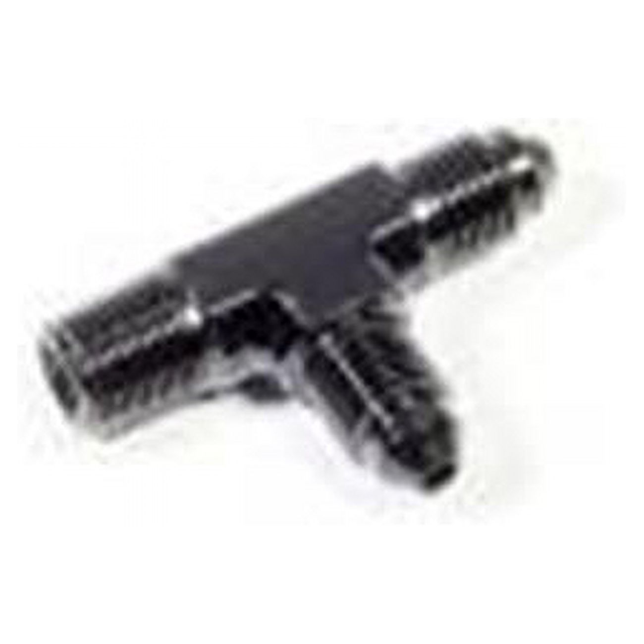 8 AN To 1/2" Pipe Straight Aluminum Adapter Fitting – Black – Fragola #1930