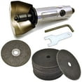 thumbnail image 1 of 3" Air Cut Off Tool Cut-off Tool Grinder Cutoff 25pk Cutting Grinding Discs 75mm, 1 of 1