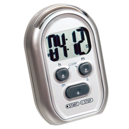 3-Alert Digital Multi Timer- Silver