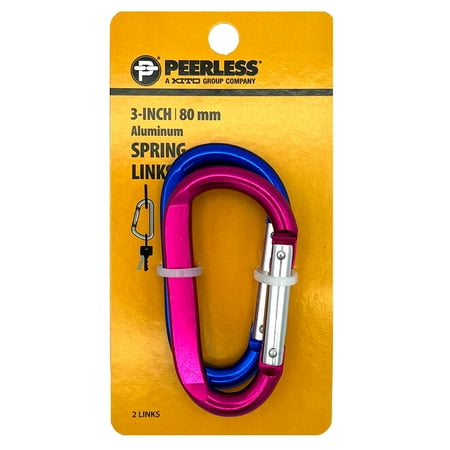 3" Aluminum Spring Link, 2 Pack, Peerless Chain Company, #4727038W