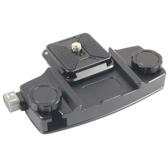 3. Aluminum Waist Belt Camera Mount Clip - Quick Release Stabilizer for DSLR & Action Cams
