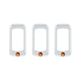 thumbnail image 1 of (3) Amber Rocker Switch Trim Peterbilt Fits Kenworth Truck Semi, 1 of 3
