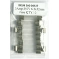 thumbnail image 1 of 3 Amp 250v / 6.3x32mm Fuse / 3amp 250 Volts / Fast Blow / Lot of 10, 1 of 2