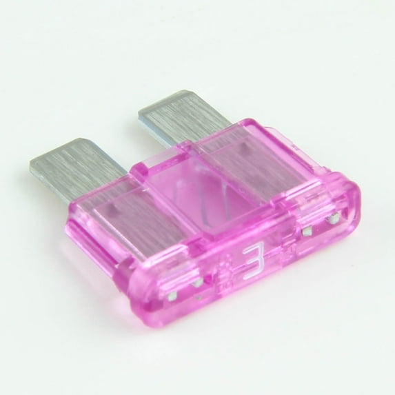 3 Amp Violet ATC/ATO Fuses - (pack of 25)