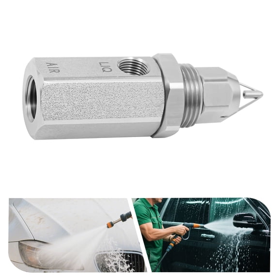 3 Angles Steel Super Fine Mist Wet fog Ultrasonic Nozzle Air Atomizer Nozzle