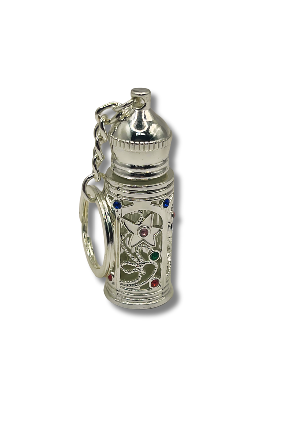Travel Size Toiletries Keychain Essential Oils Glass Bottle
