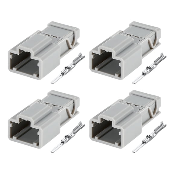 3 Auto Electrical Plugs Connector Set Vehicle Wiring Harness Adapter for Fog Dome Map Light Circuit Extension