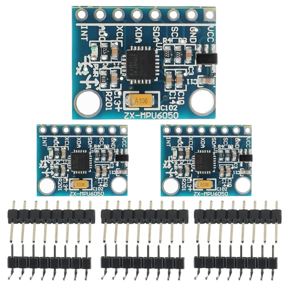 3 Axis Gyroscope and Accelerometer Module 6-Axis Output IIC I2C for Arduino 3 pcs