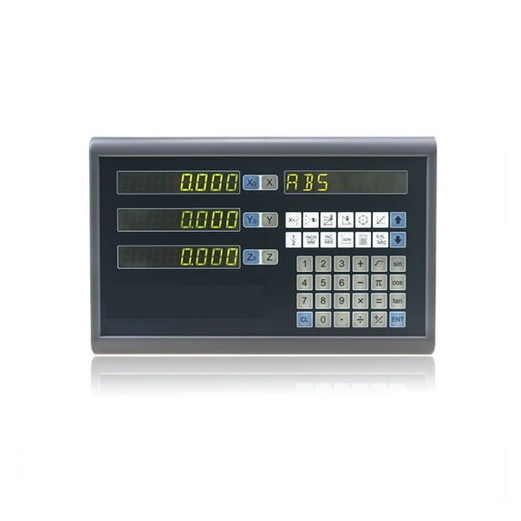 3 Axis Set/Kit For Lathe Milling Machines Digital Readout + Linear Encoders 5U Scale Measuring 50 To 1000mm Travel Length