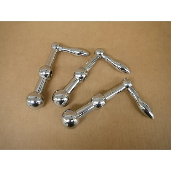 (3) BALL CRANK HANDLES 5/8" BORE milling machine BRIDGEPORT 2060085 M1167