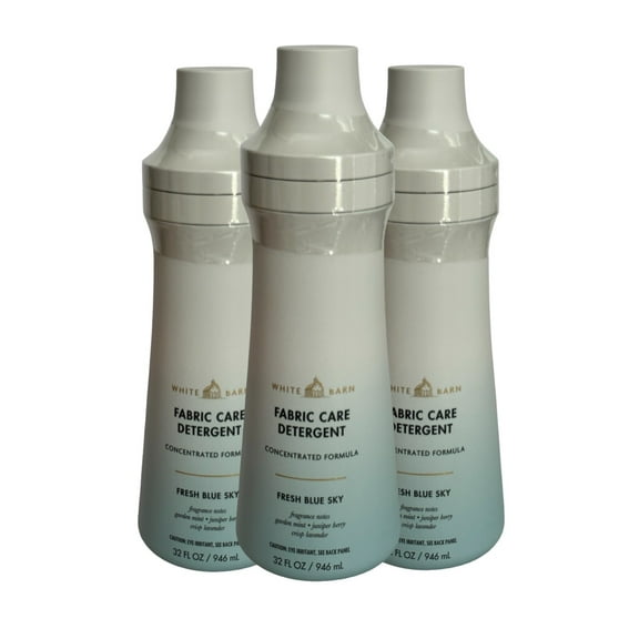 3 BATH & BODY WORKS FABRIC LAUNDRY DETERGENT CONCENTRATED FORMULA FRESH BLUE SKY