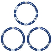 3 BEZEL INSERT FOR OMEGA SEAMASTER WATCH 2254.50 -300M BLUE FULL SIZE LARGE #