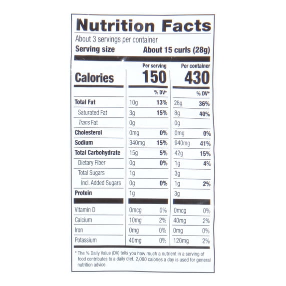 3 Bags Herrs Cheese Curls, Buffalo Blue Cheese Flavored - 2.375 oz