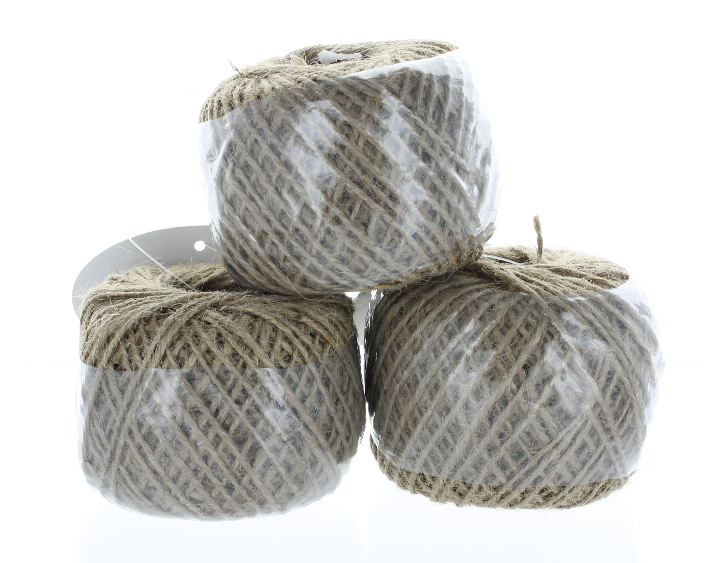 Cousin DIY Polished Thin 20 lb. Hemp Cord String Twine, Natural Brown, 300  ft