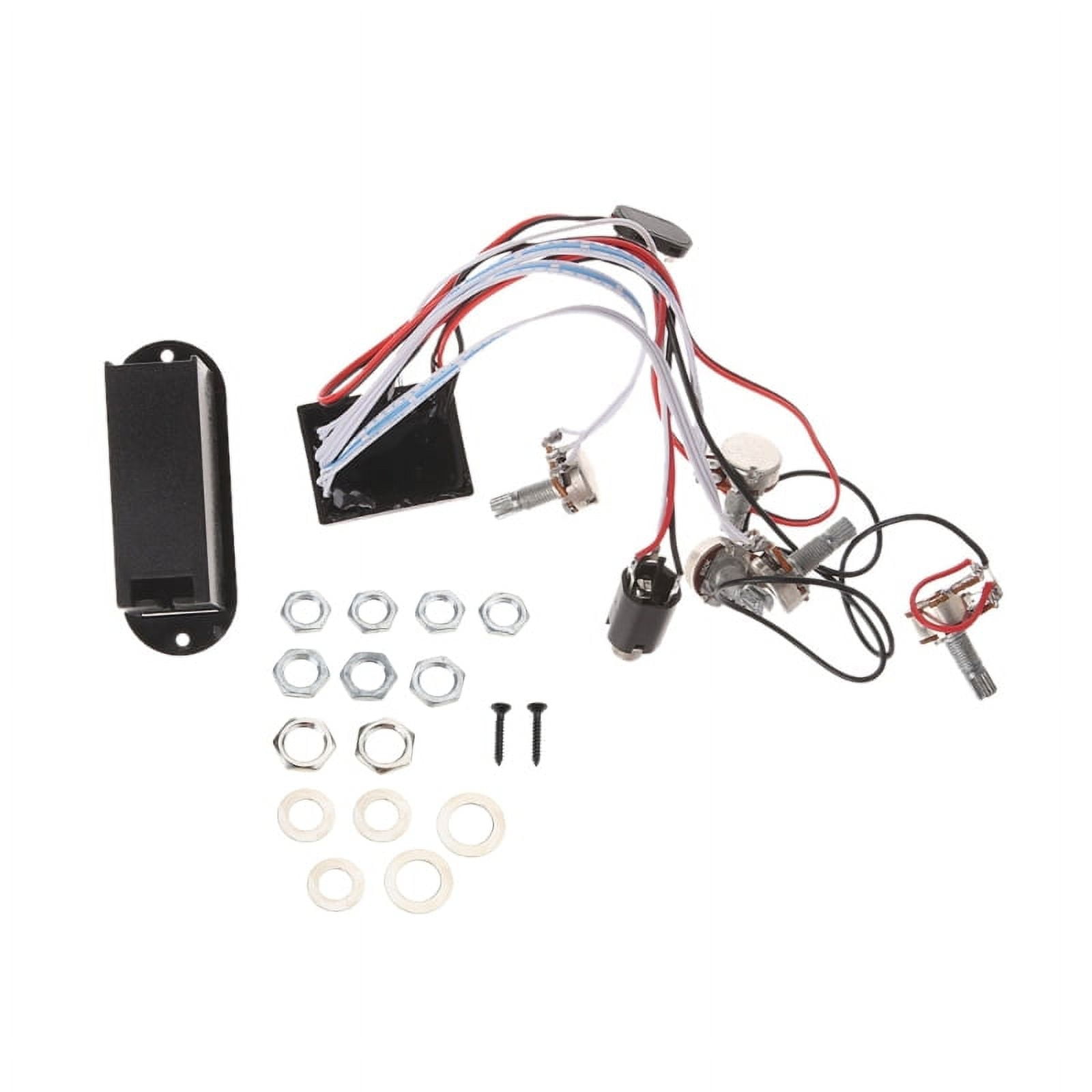 3 Band EQ Preamp Circuit Guitar Dual Potentiometer For Active Bass