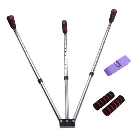 3 Bar Leg Stretcher Exercise Leg Flexibility Hamstring Training Leg Split Stretching Machine Spreader for Dance Gymnastics Yoga Martial Arts 9 Holes