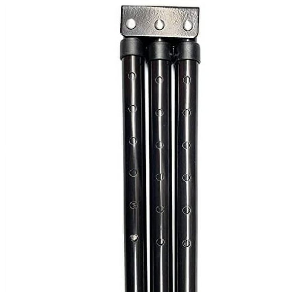 3 Bar Leg Stretcher Extension Device Iron Leg Support Yoga Exercise Martial Arts Gym Flexibility Stretching Machine, Black