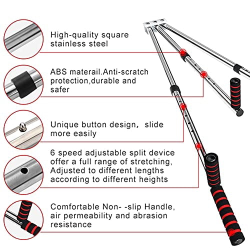 Stretch Bar Machine Split Machine Stretcher 3 Bar Leg Stretcher - Stainless Steel Split ...