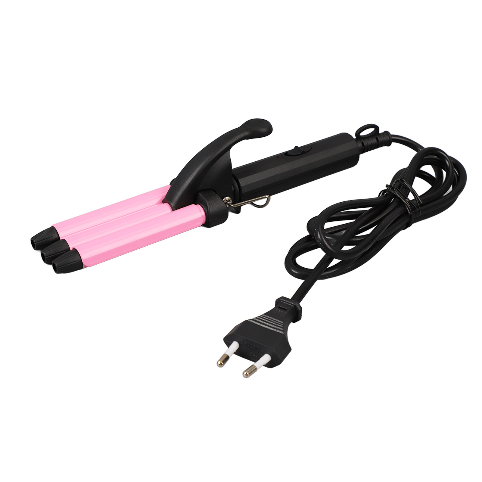 3 Barrel Curling Iron Wand Constant Temp 60S Fast Heating Beachy Waves