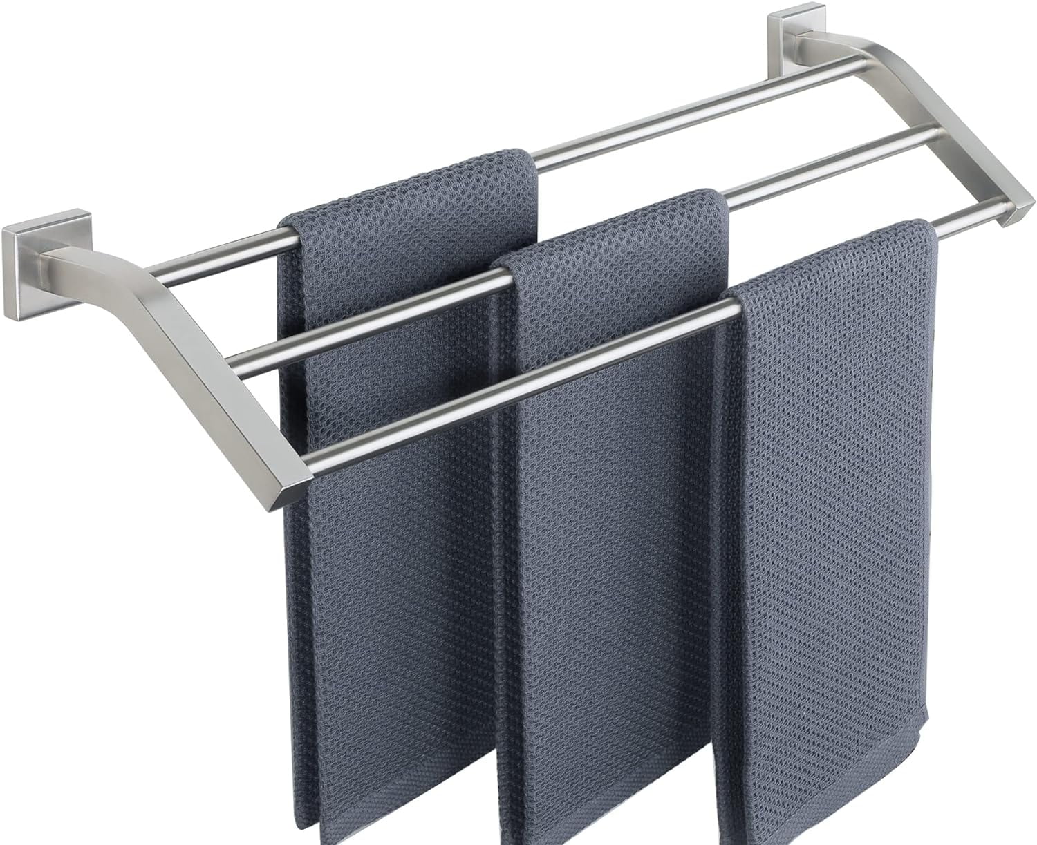 3 Bath Towel Bars, Heavy Duty SUS304 Stainless Steel Towel Holder Racks ...