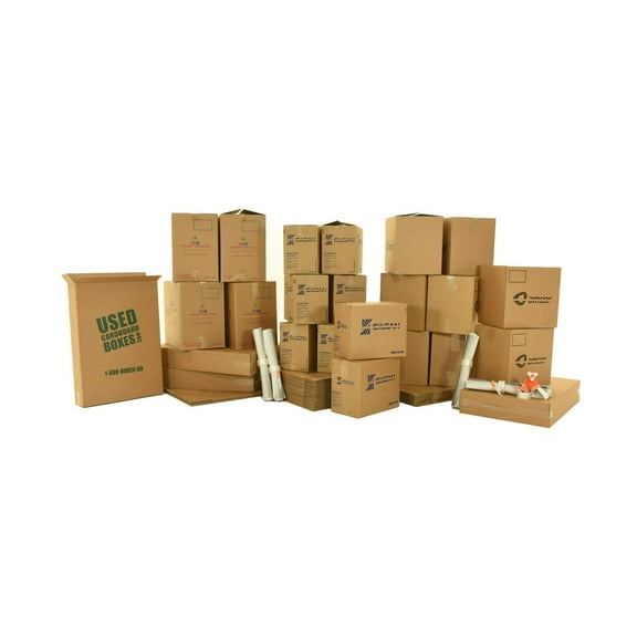 3 Bedroom Moving Kit - 64 Moving Boxes
