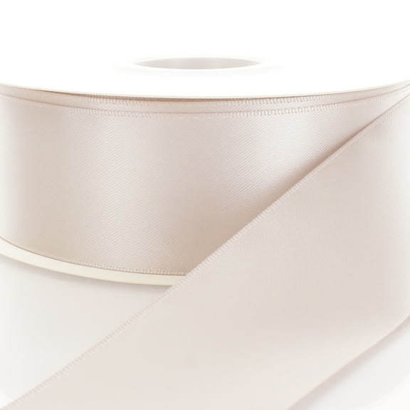 3" Double Faced Satin Ribbon 818 Beige 3 Yard