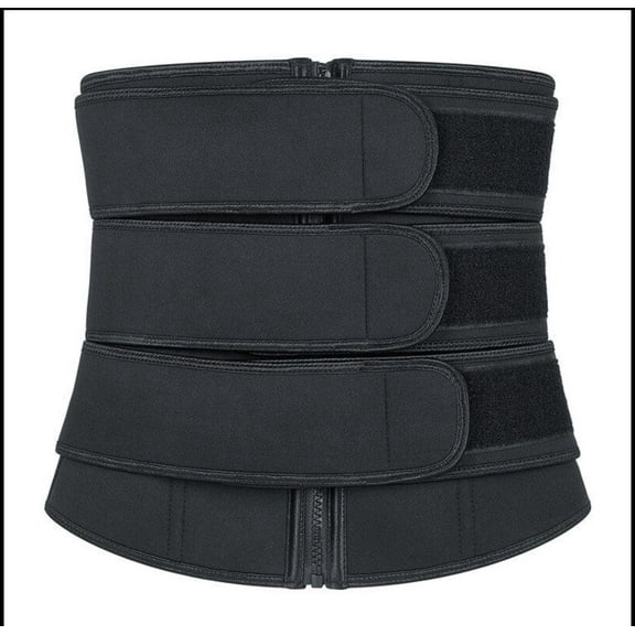 3 Belt Neoprene Waist Trainer Corset Body Shaper Slimming